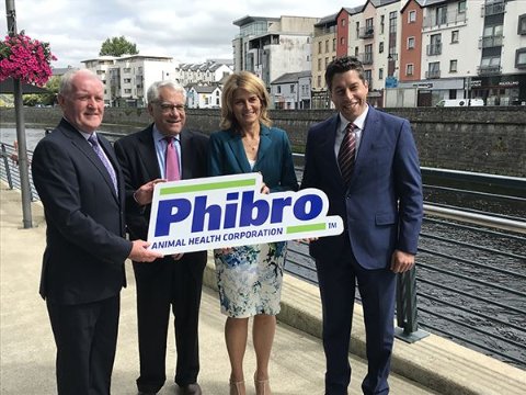 Phibro Animal Health to establish new biotech facility in Sligo, creating up to 150 jobs
