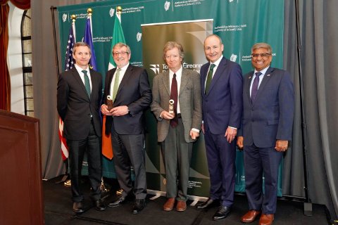 St Patrick’s Day medals go to philosopher and healthcare CEO