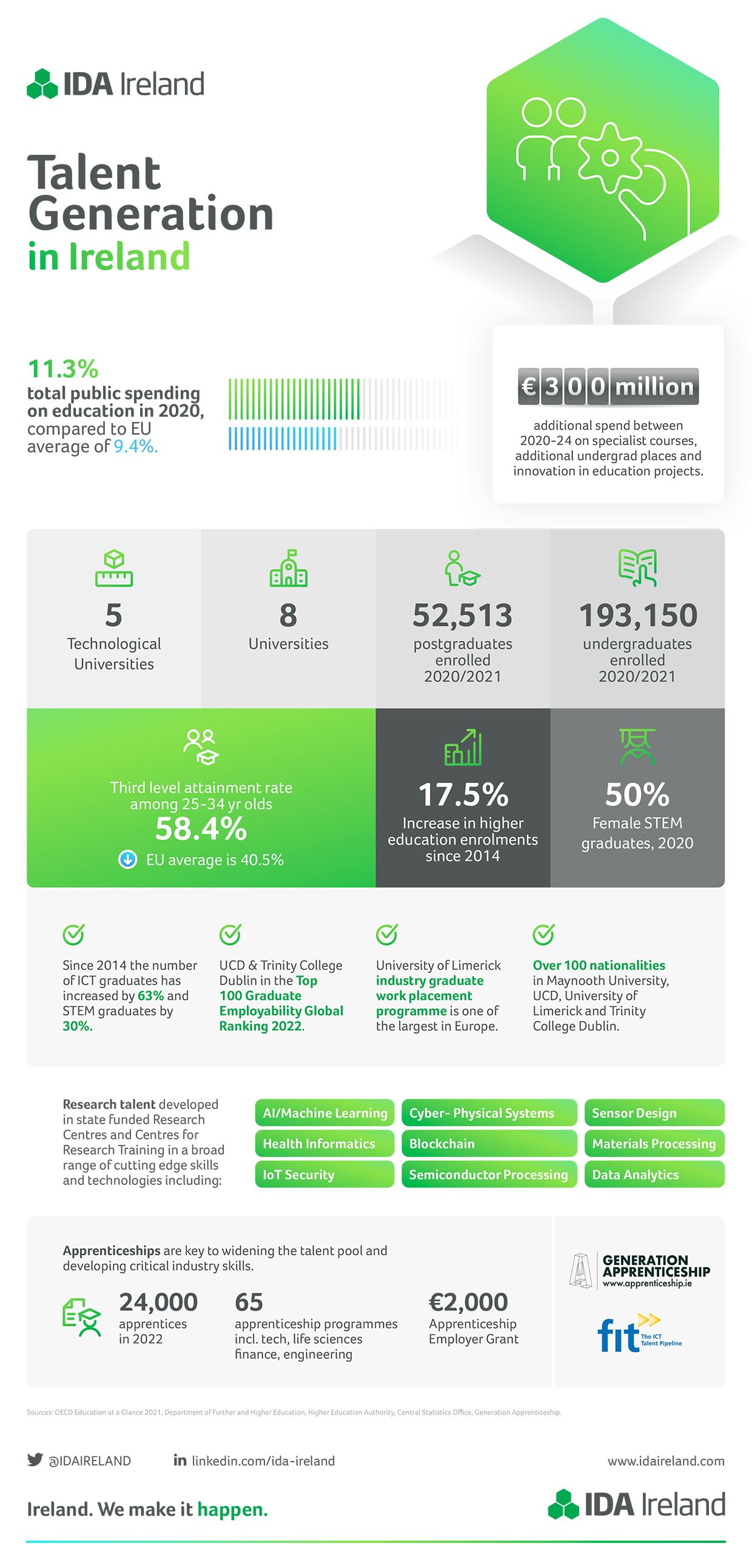 Talent Generation in Ireland