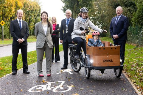 Stryker reinforces its commitment to sustainability with support for a new cycleway at Carrigtwohill